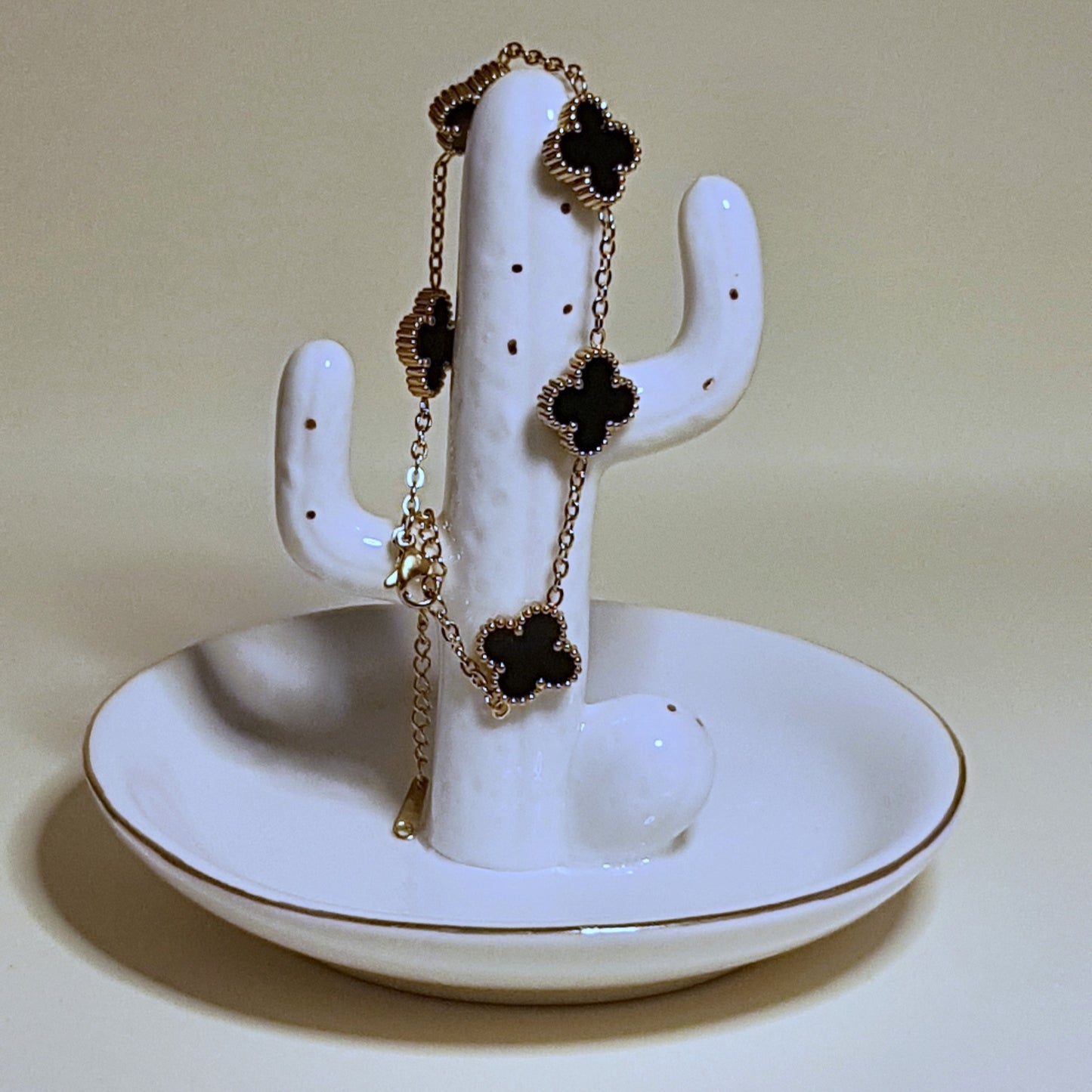 Bracelet "Tréfles glamour"