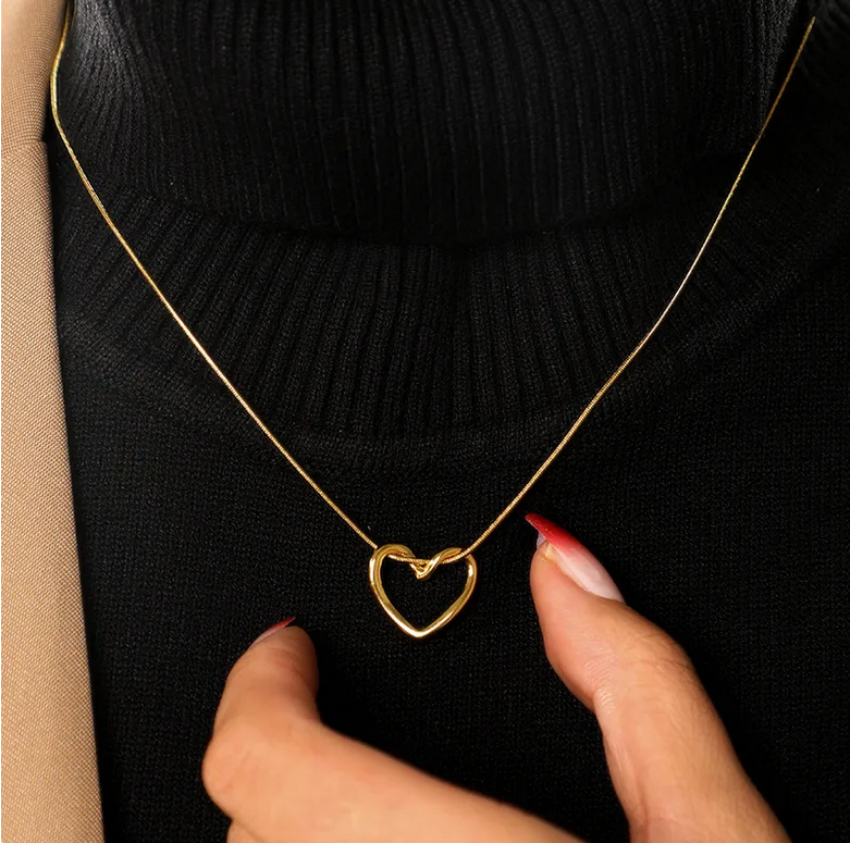 Collier "Coeur de Soie"