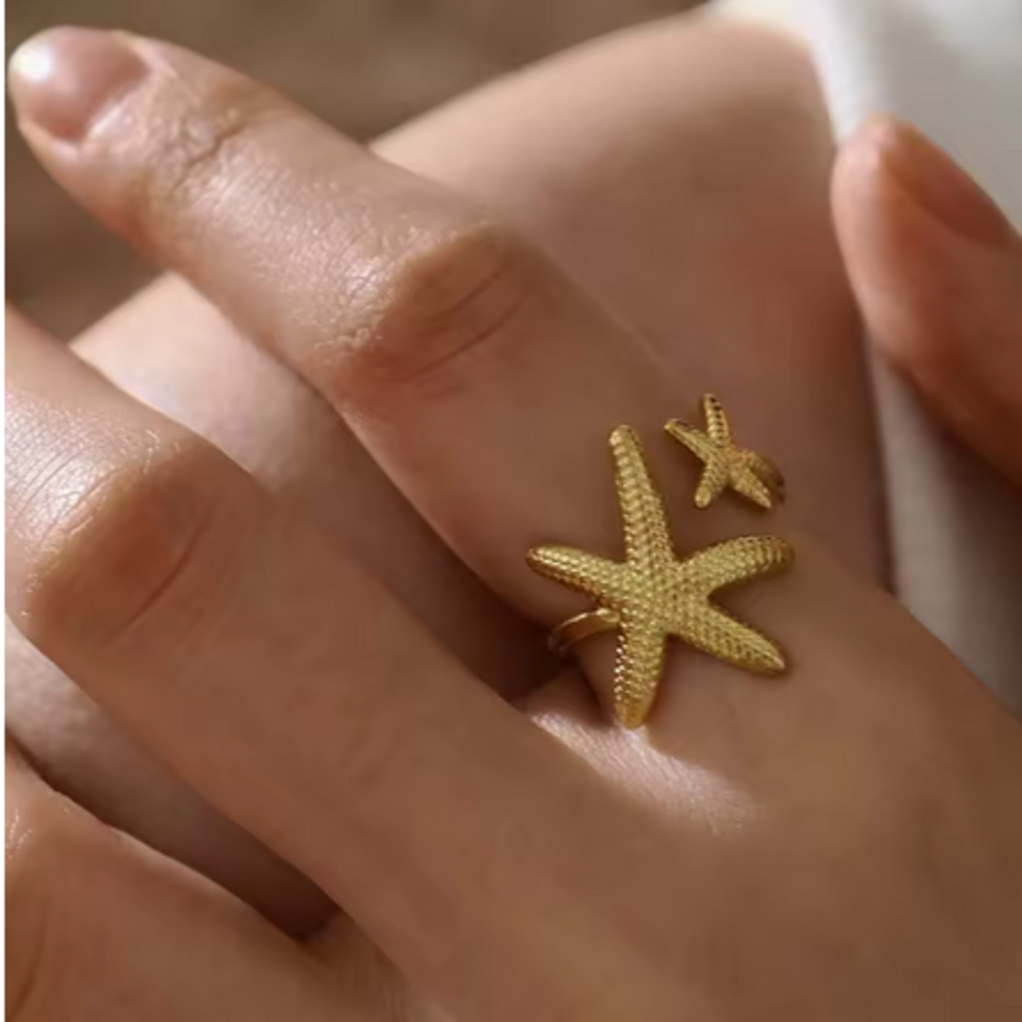 Bague "Etoile de mer"