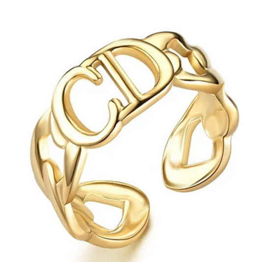 Bague "C. Dior"