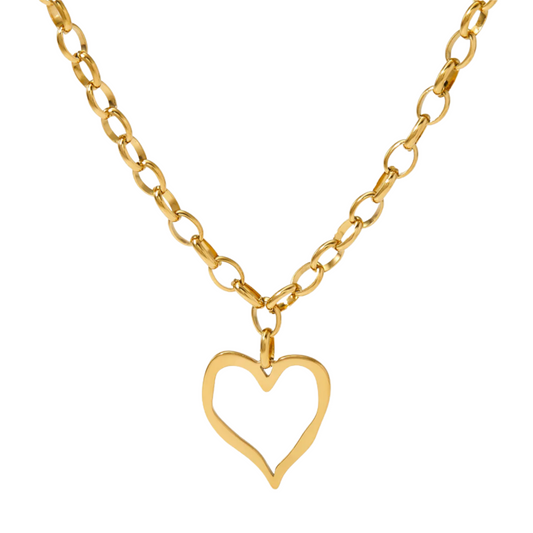 Collier "Coeur d'Or"