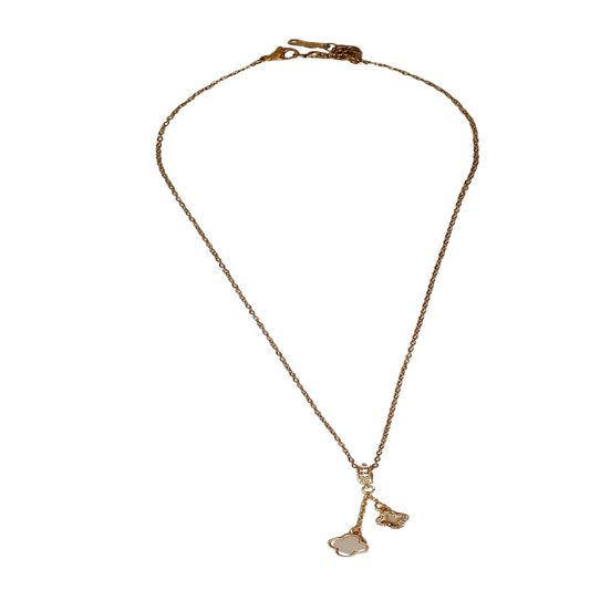 Collier "Tréfle glamour"